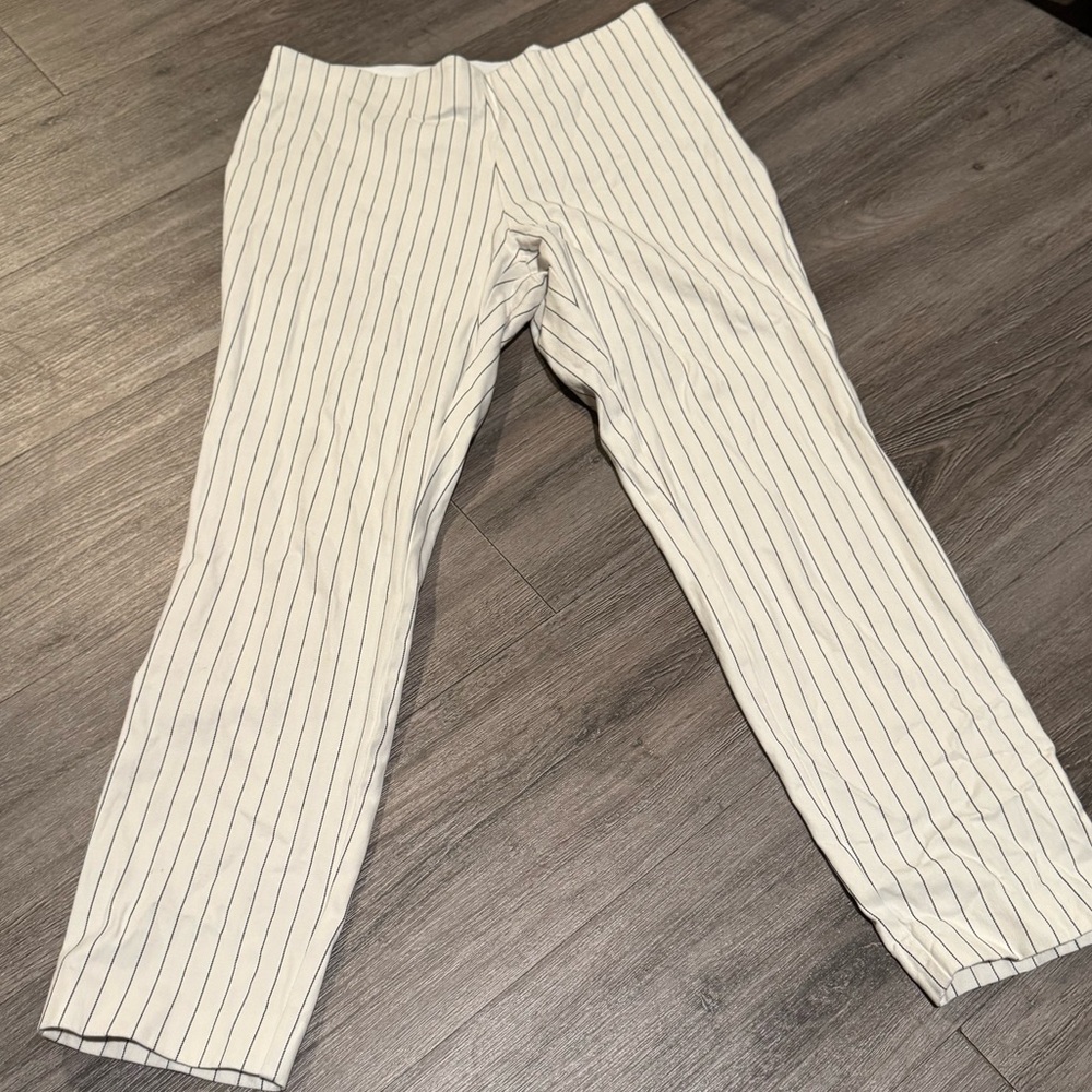 High rise work pants.